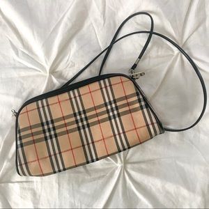 Small plaid crossbody purse